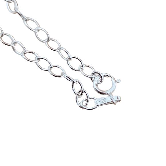 JAMES AVERY 925 sterling silver Jubilant Heart necklace scroll pendant Retired - Picture 4 of 5